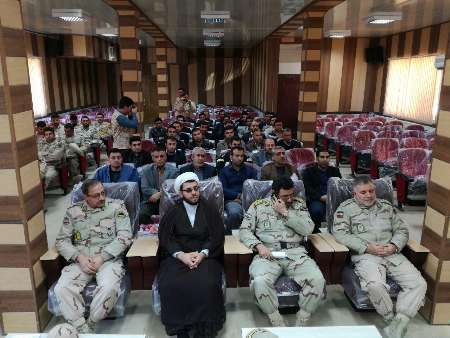 جانشین فرمانده مرزبانی استان كرمانشاه: اعتقادات دینی مهم ترین پشتوانه ماموریت های مرزبانی است