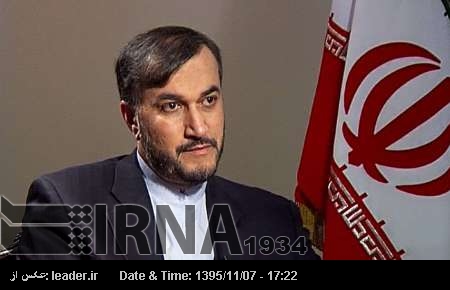 Abdullahiyan: Astana oturumu Suriye krizinin siyasi çözümünde önemli adımdır Abdullahiyan: Astana oturumu Suriye krizinin siyasi çözümünde önemli adımdır