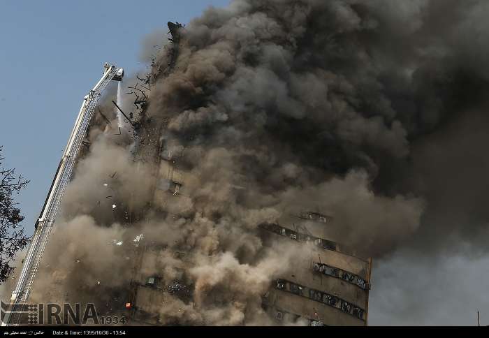 حادثه پلاسكو و هشت روز تلاش امدادگران