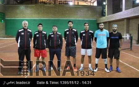 El equipo nacional de Tenis iraní llega a Paquistán para disputar la Copa Davis El equipo nacional de Tenis iraní llega a Paquistán para disputar la Copa Davis