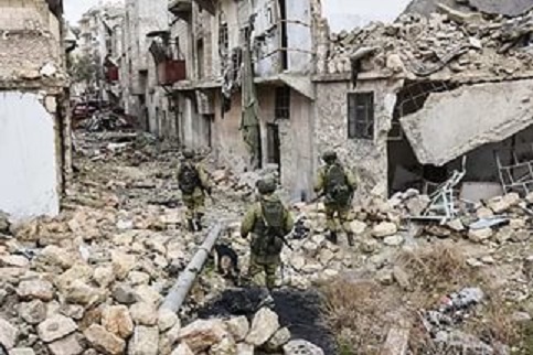مركز آموزش ضدمین روسیه در حلب تاسیس شد