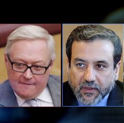 عراقجي وريابكوف يبحثان التعاون الايراني الروسي والاتفاق النووي عراقجي وريابكوف يبحثان التعاون الايراني الروسي والاتفاق النووي