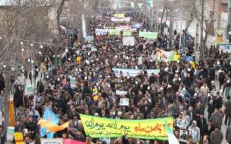 راهپیمایی حماسی  22 بهمن در استان اردبیل آغاز شد