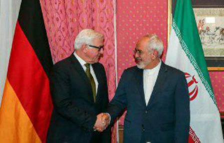 ظریف انتخاب اشتاین مایر را به سمت ریاست جمهوری آلمان تبریك گفت