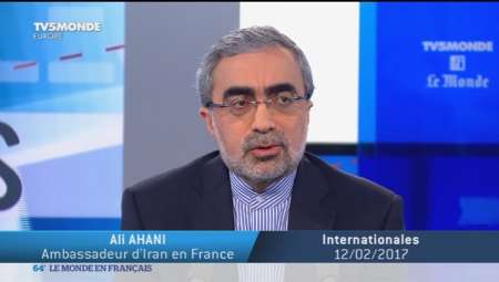 السفير الايراني في باريس: طهران لم تسع ابدا وراء الحرب السفير الايراني في باريس: طهران لم تسع ابدا وراء الحرب