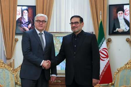 شمخاني يهنئ بإنتخاب إشتاين ماير رئيسا جديدا لألمانيا شمخاني يهنئ بإنتخاب إشتاين ماير رئيسا جديدا لألمانيا