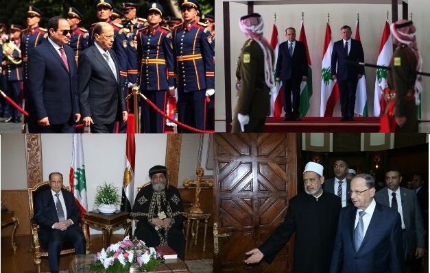 زيارة الرئيس عون الي مصر و الاردن: توازن لبنان في علاقاته العربية زيارة الرئيس عون الي مصر و الاردن: توازن لبنان في علاقاته العربية