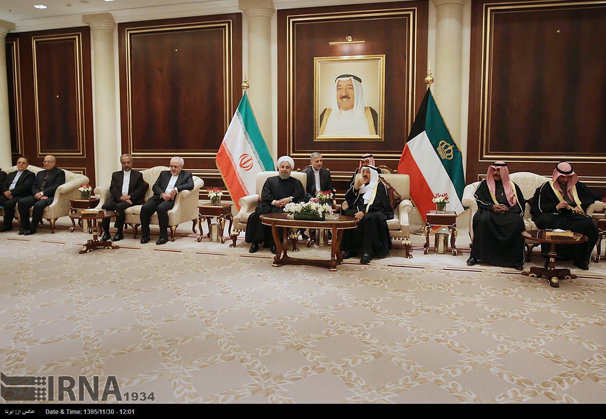 Iranian President, Kuwaiti Emir Meet In Kuwait City - IRNA English