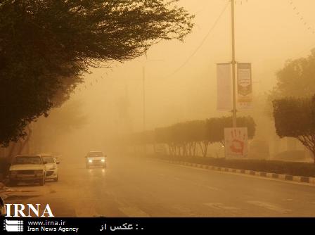 گردوغبار در شوش 33 برابر حدمجاز