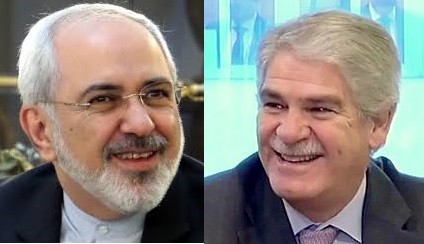 وزيرا خارجية ايران واسبانيا يدعوان لدعم الاتفاق النووي وزيرا خارجية ايران واسبانيا يدعوان لدعم الاتفاق النووي