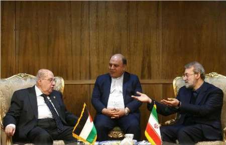 لاريجاني: صوت مظلوميه الشعب الفلسطيني انتشر في ارجاء العالم لاريجاني: صوت مظلوميه الشعب الفلسطيني انتشر في ارجاء العالم