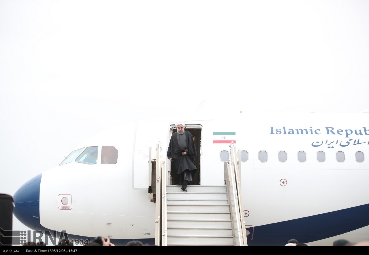 سفر رئيس جمهور به استان خوزستان
