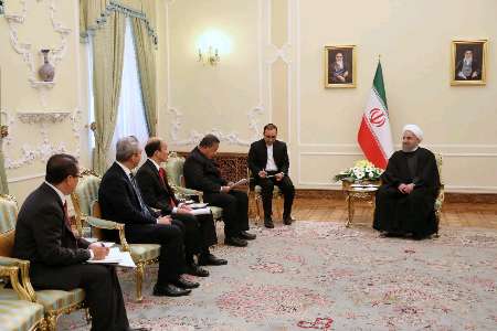 روحاني : طهران ترحب بتوثيق التعاون مع جاكرتا روحاني : طهران ترحب بتوثيق التعاون مع جاكرتا