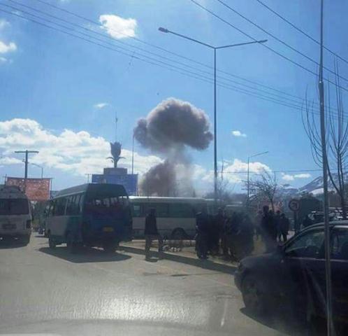 انفجاری مهیب غرب كابل پایتخت افغانستان را به لرزه درآورد