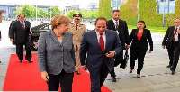 صدراعظم آلمان در سفر به قاهره با رئیس جمهوری مصر دیدار كرد