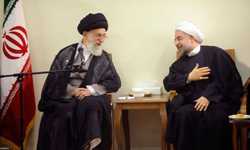 روحانی: بیانات راهگشای حضرتعالی مایه دلگرمی خادمان ملت و فعالان اقتصادی شد