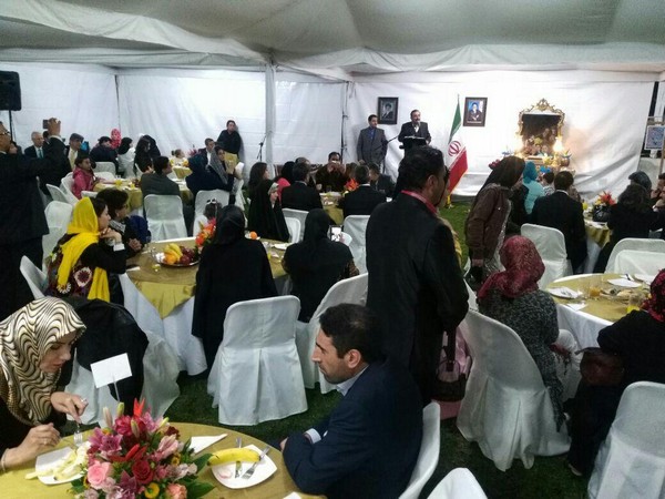 برگزاري مراسم عيد نوروز در اقامتگاه سفير ايران در اكوادور