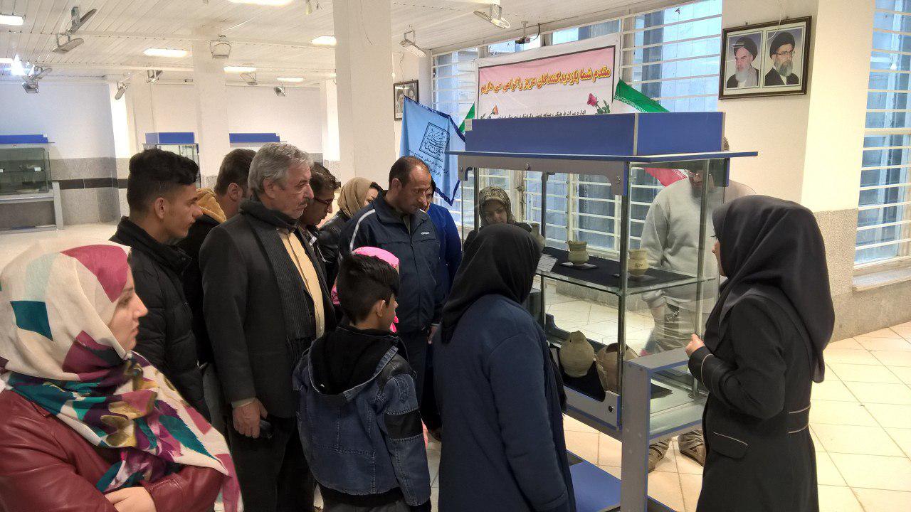 استقبال گردشگران نوروزي از تنها موزه باستان‌ شناسي استان ايلام در دره شهر