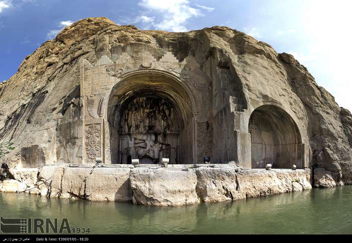 تاق‌بستان کرمانشاه پذیرای گردشگران نوروزی