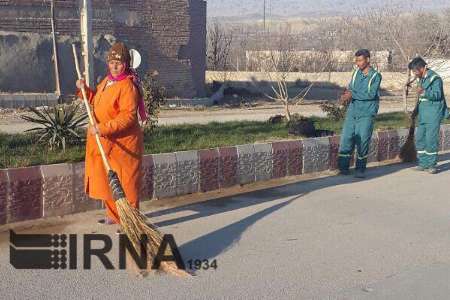 تجليل از بانوي نارنجي پوش خراسان شمالي (شهر پيش قلعه مانه وسملقان) - ایرنا
