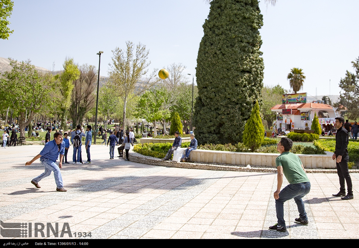 آسمان فارس، سیزدهم فروردین آفتابی است