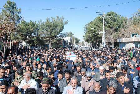 پیكر یك جانباز شهید در مشهد تشییع شد