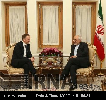 Zarif: Letonya ile ilişkiler tüm alanlarda gelişmektedir Zarif: Letonya ile ilişkiler tüm alanlarda gelişmektedir