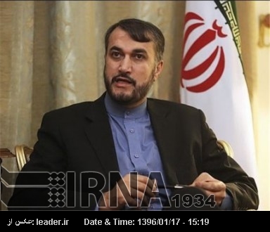 Abdullahiyan: Teröristler Suriye hükümeti ile müzakere edecek durumda olmamalı Abdullahiyan: Teröristler Suriye hükümeti ile müzakere edecek durumda olmamalı