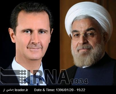 Ruhani: İran milleti Suriye milletinin yanında yer almaktadır Ruhani: İran milleti Suriye milletinin yanında yer almaktadır