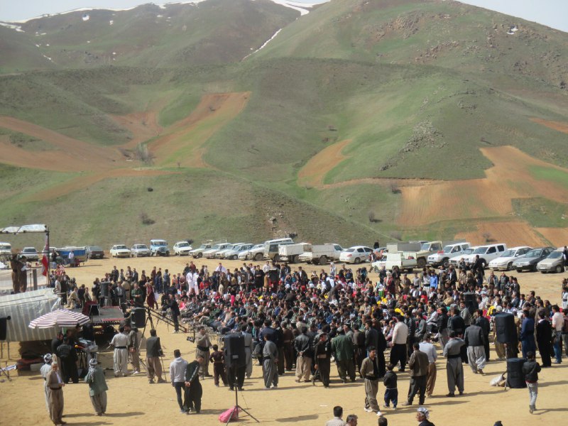 جشنواره جوان برتر روستایی در روستای 'رنگه ریژان' سقز برگزار شد