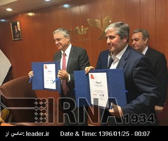 İran Air ve ATR arasında 20 uçak alım anlaşması imzalandı İran Air ve ATR arasında 20 uçak alım anlaşması imzalandı