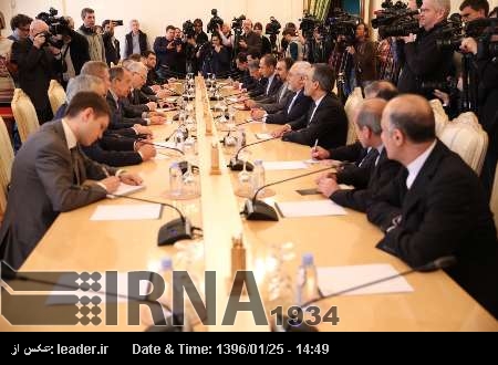 Zarif ve Lavrov Moskova’da bir araya geldi Zarif ve Lavrov Moskova’da bir araya geldi