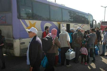 بیش از دو هزار تروریست از منطقه الوعر استان حمص خارج شدند