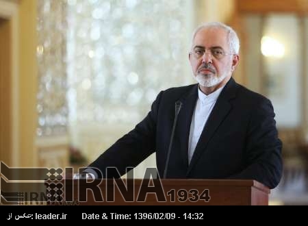 Zarif: İran ekonomik işbirliği için en güvenilir, en emniyetli ve en şeffaf ülkedir Zarif: İran ekonomik işbirliği için en güvenilir, en emniyetli ve en şeffaf ülkedir