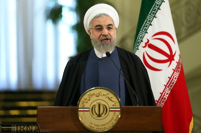 روحانی: به مردم دروغ نگفته و نمی گوییم/تعامل سازنده با دنیا ثمره انتخابات 92
