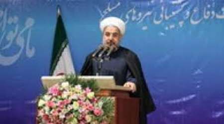 الرئيس روحاني: ايران كانت وعلي الدوام حاملة لواء السلام والاستقرار في المنطقة الرئيس روحاني: ايران كانت وعلي الدوام حاملة لواء السلام والاستقرار في المنطقة