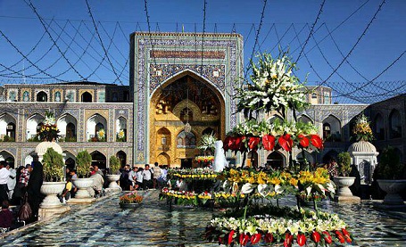 جشن میلاد امام زین العابدین (ع) در حرم مطهر رضوی برگزار شد