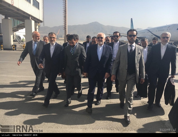 ظريف في افغانستان لبحث العلاقات الثنائية والقضايا الاقليمية ظريف في افغانستان لبحث العلاقات الثنائية والقضايا الاقليمية
