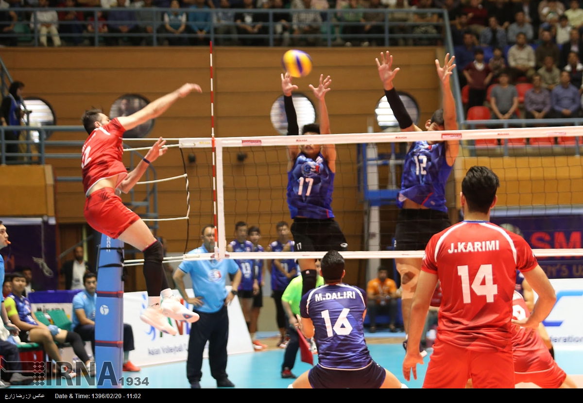 Iran’s volleyball whipping Thailand’s - IRNA English