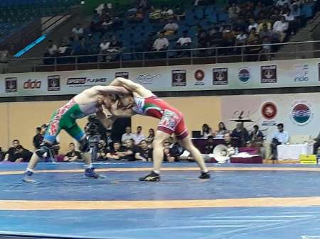 Iran wins championship title in Asian Freestyle Wrestling