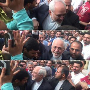 محمد جواد ظريف يدلي بصوته في الانتخابات محمد جواد ظريف يدلي بصوته في الانتخابات
