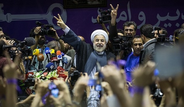 روحانی لازال فی المقدمة روحانی لازال فی المقدمة