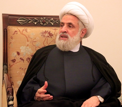 الشيخ نعيم قاسم لـ 'ارنا': قمة الرياض صراخ العاجزين و مستعدون لمواجهه كل الاحتمالات الشيخ نعيم قاسم لـ 'ارنا': قمة الرياض صراخ العاجزين و مستعدون لمواجهه كل الاحتمالات