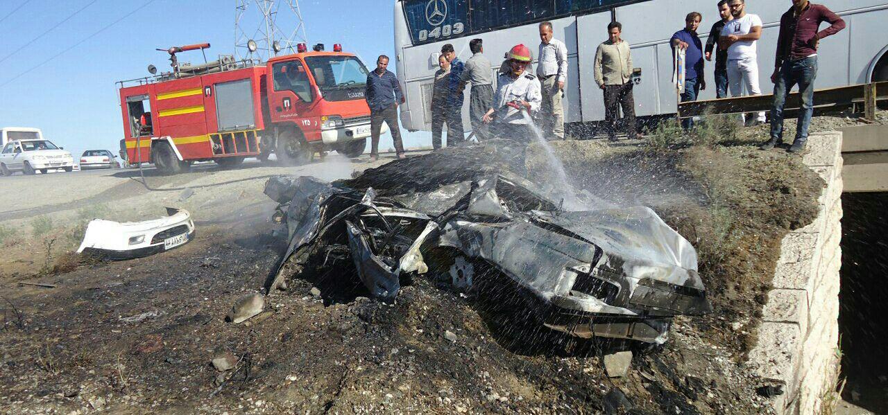 وقوع 2 حادثه رانندگی در میاندوآب پنج كشته  بر جای گذاشت