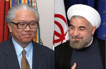 Singaporean president congratulates Rouhani on his reelection