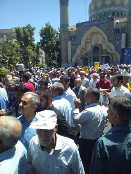 مسيرة حاشدة في طهران تندد بجرائم ال خليفة في البحرين مسيرة حاشدة في طهران تندد بجرائم ال خليفة في البحرين