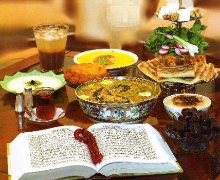 رعايت تغذيه متعادل و مصرف سه وعده غذايي در ماه رمضان ضروريست