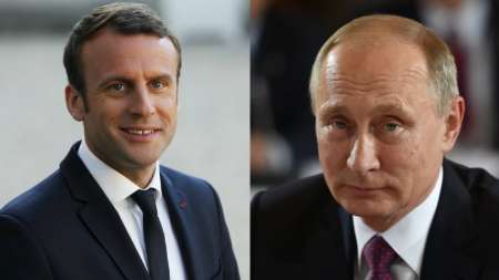 خبرگزاری فرانسه:سایه اختلافات دوجانبه بر دیدار مكرون- پوتین حاكم است