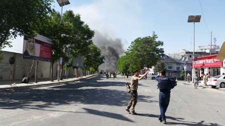 Huge blast near German embassy in Kabul