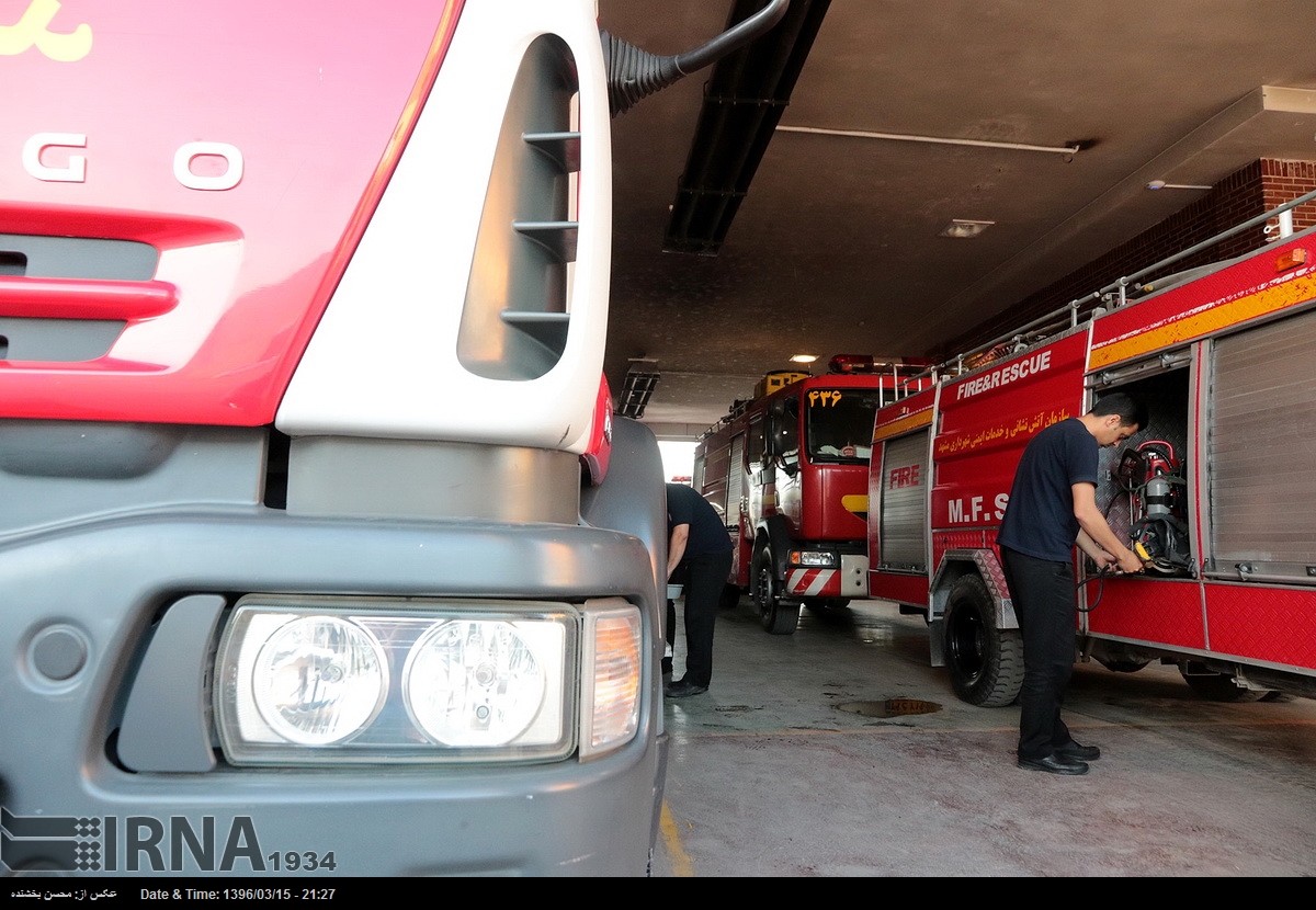 پنجاه و ششمین ایستگاه آتش‌نشانی مشهد افتتاح شد